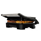 Grill Sanduicheira Mallory Chefpro 900w Black Inox Antiaderen