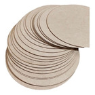 Grupo Com 30 Unid  Redondo  Base Mdf