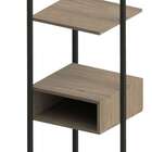 Guard-roupa Closet Industrial Urbnflex Preto E Mel 104 Cm