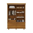 Guarda- Roupa Veneziana 2 Portas De Correr Madeira Maciça Mog