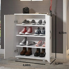 Guarda Objetos Guarda Roupa Sapateira Multiuso Quartos