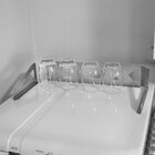 Guarda Para Copos Kegerator Geladeira Chopeira Inox 50 Cm