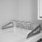 Guarda Para Copos Kegerator Geladeira Chopeira Inox 50 Cm