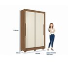 Guarda-roupa 02 Portas Correr 02 Gavetas Com Espelho Mdp Lapa