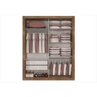 Guarda Roupa 02 Portas De Correr Com Espelho E Pés Novità Car