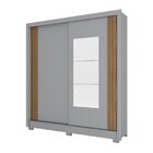 Guarda-roupa 02 Portas Deslizante 04 Gavetas Com Espelho B93