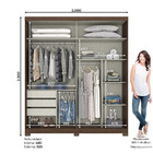 Guarda Roupa 02 Portas Deslizantes Turin Henn