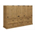 Guarda Roupa 05 Portas Imperial 8311 Rustic - Mpo