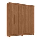 Guarda-roupa 06 Portas 2 Gavetas Mdp Toledo Jatoba