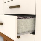 Guarda-roupa 06 Portas E 03 Gavetas Caju Nature/off White