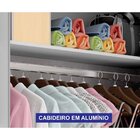 Guarda-roupa 06 Portas São Carlos Mdf, Portas Ripadas E 6 Gav