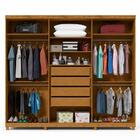 Guarda Roupa 100% Em Mdf Com 6 Portas E 4 Gavetas Madeirado O