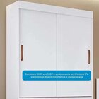 Guarda-roupa 100% Mdf 2 Portas De Correr 3 Gavetas E 6 Pés Ch