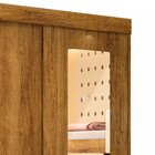 Guarda Roupa 100% Mdf Com Espelho 2 Portas 6 Gavetas Texas Ypê
