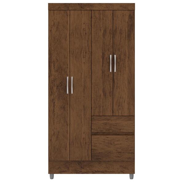 Guarda Roupa 102 Cm 4 Portas Plus 10090 Vlr
