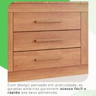 Guarda-roupa 10 Portas 3 Gavetas Parma Premium Cinamomo