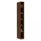 Guarda Roupa 1 Porta 25cm Prime Luciane - Nogueira Dourado/cu