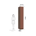 Guarda Roupa 1 Porta 40cm Prime Luciane Móveis - Nogueira Dou