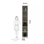 Guarda-roupa 1 Porta 40cm Prime Plus Luciane - Gaia