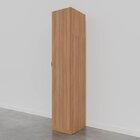 Guarda Roupa 1 Porta Com 6 Prateleiras Hera Cabecasa Madeirao