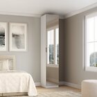 Guarda-roupa 1 Porta Com Espelho Altezza Branco