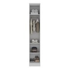 Guarda-roupa 1 Porta Mdf Ravi Branco