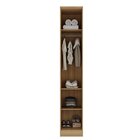 Guarda-roupa 1 Porta Mdf Ravi Olmo Italiano
