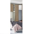 Guarda Roupa 1 Porta Predileto  Areia/jequitibá