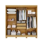 Guarda-roupa 2 Gavetas 6 Portas Com Espelho Com Pés Lisboa Ci