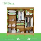 Guarda-roupa 2 Gavetas 6 Portas Com Espelho Com Pés Lisboa Ci