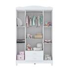 Guarda-roupa 2 Gavetas Córdoba Branco