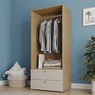 Guarda-roupa 2 Módulos 2 Gavetas Frame Cabecasa Madeiraorigin