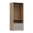 Guarda-roupa 2 Módulos 2 Gavetas Frame Cabecasa Madeiraorigin