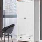 Guarda Roupa 2 Portas 1 Gaveta Topazio - Branco