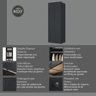 Guarda-roupa 2 Portas 2 Gavetas Fort Grafitto