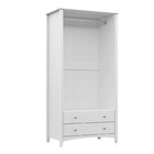 Guarda-roupa 2 Portas 2 Gavetas - Olivia 52cm X 90 Cm X 180cm