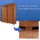 Guarda-roupa 2 Portas 3 Gavetas Blumenau Expresso Móveis Cina