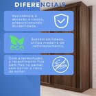 Guarda-roupa 2 Portas 3 Gavetas Blumenau Expresso Móveis Imbu