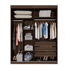 Guarda-roupa 2 Portas 3 Gavetas Blumenau Expresso Móveis Imbu