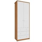 Guarda Roupa 2 Portas 3 Gavetas Dani Peroba