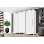 Guarda Roupa 2 Portas 3 Gavetas Manacá  Branco