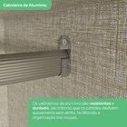 Guarda Roupa 2 Portas 3 Gavetas Predileto Areia Hp