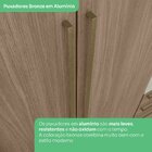 Guarda Roupa 2 Portas 3 Gavetas Seletto Areia Hp/jequitiba