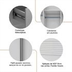 Guarda Roupa 2 Portas 3 Gavetas Soul