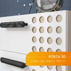 Guarda Roupa 2 Portas 3d 2 Gavetas Domi Mdp Politorno Legno/b