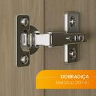 Guarda Roupa 2 Portas 3d 2 Gavetas Fox Mdp Politorno Legno/br