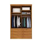 Guarda Roupa 2 Portas 6 Gavetas Cinamomo