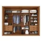 Guarda-roupa 2 Portas 6 Gavetas Coliseu Cinamomo