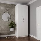 Guarda-roupa 2 Portas Com Cabideiro E 2 Gavetas Hera Cabecasa