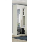 Guarda Roupa 2 Portas Com Cabideiro E Espelho Predileto  Arei